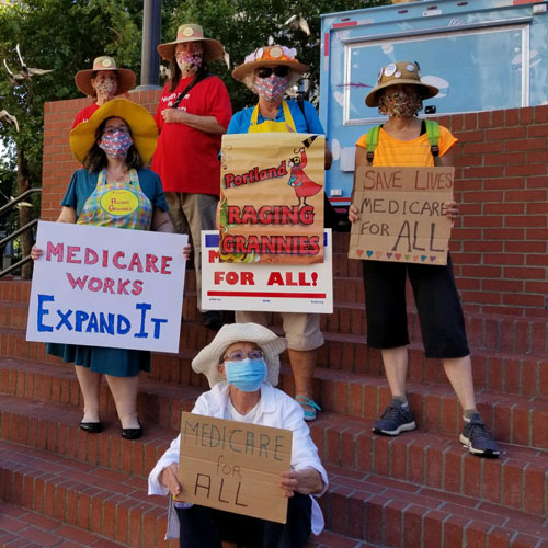 Medicare for All Protest
