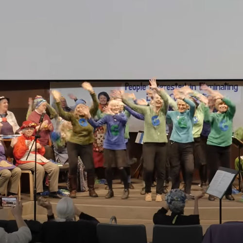 Raging Grannies at PIELC 2019
