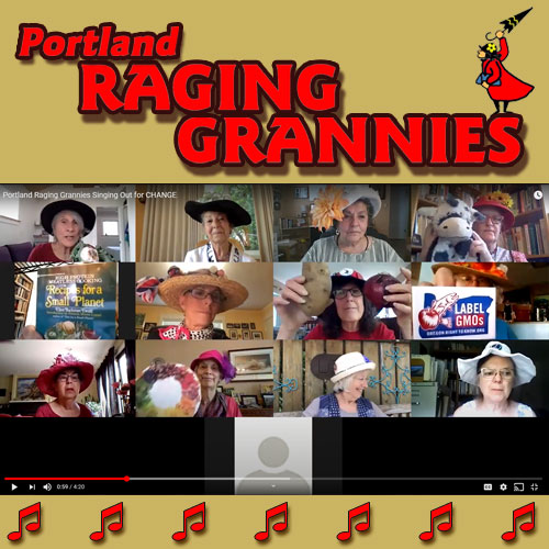 Portland Raging Grannies Singing Out for Change