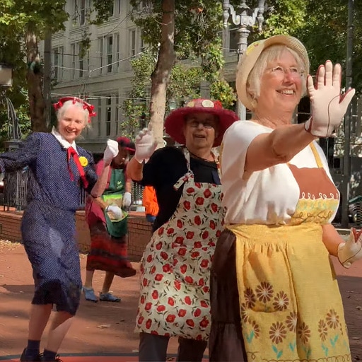 Portland Raging Grannies Dance Jerusalema